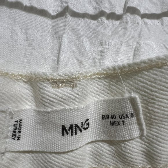 Mango Wide Leg Jeans with pockets - Size 8 - EUC - Picture 10 of 13